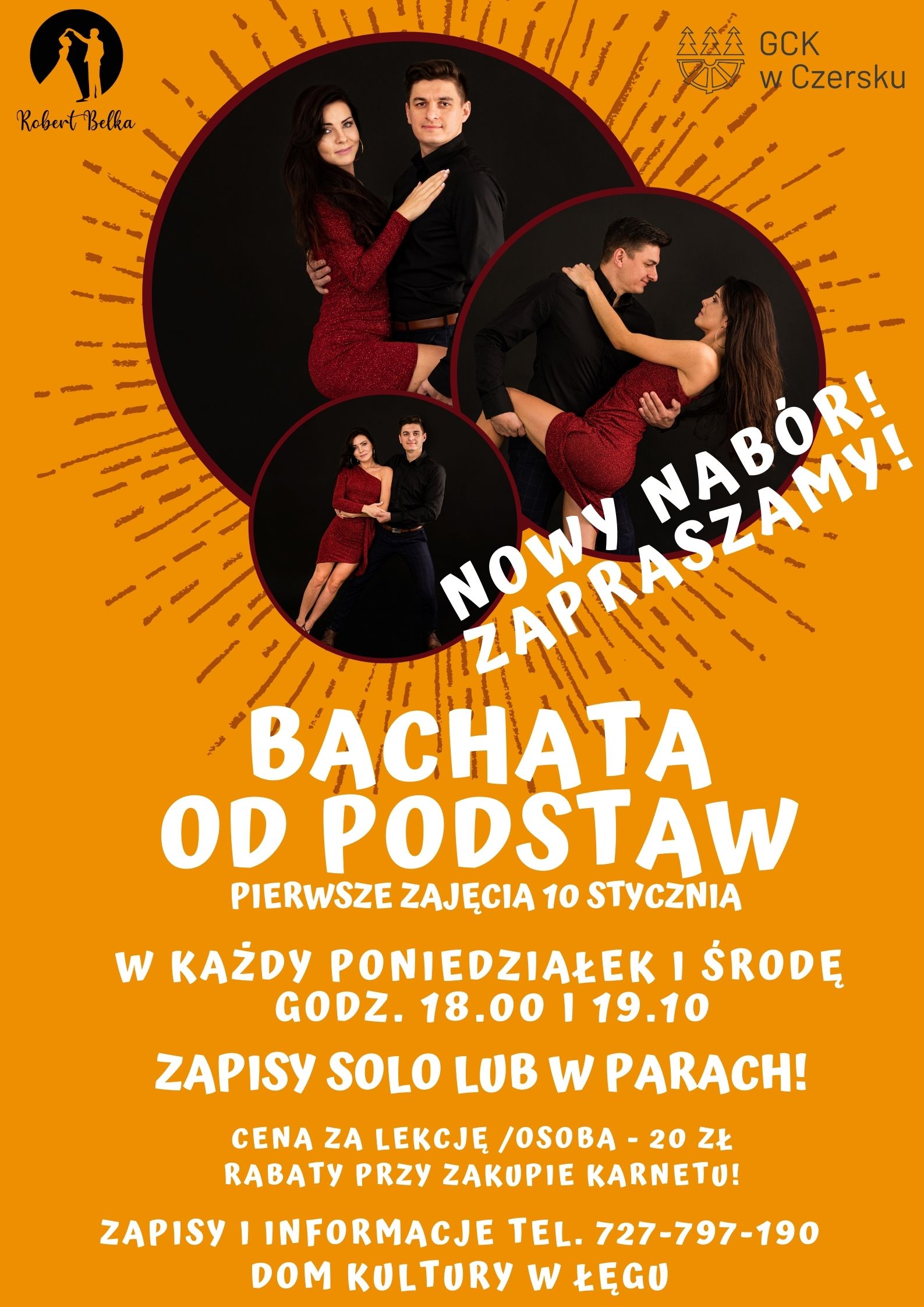 para, taniec, bachata, zapisy