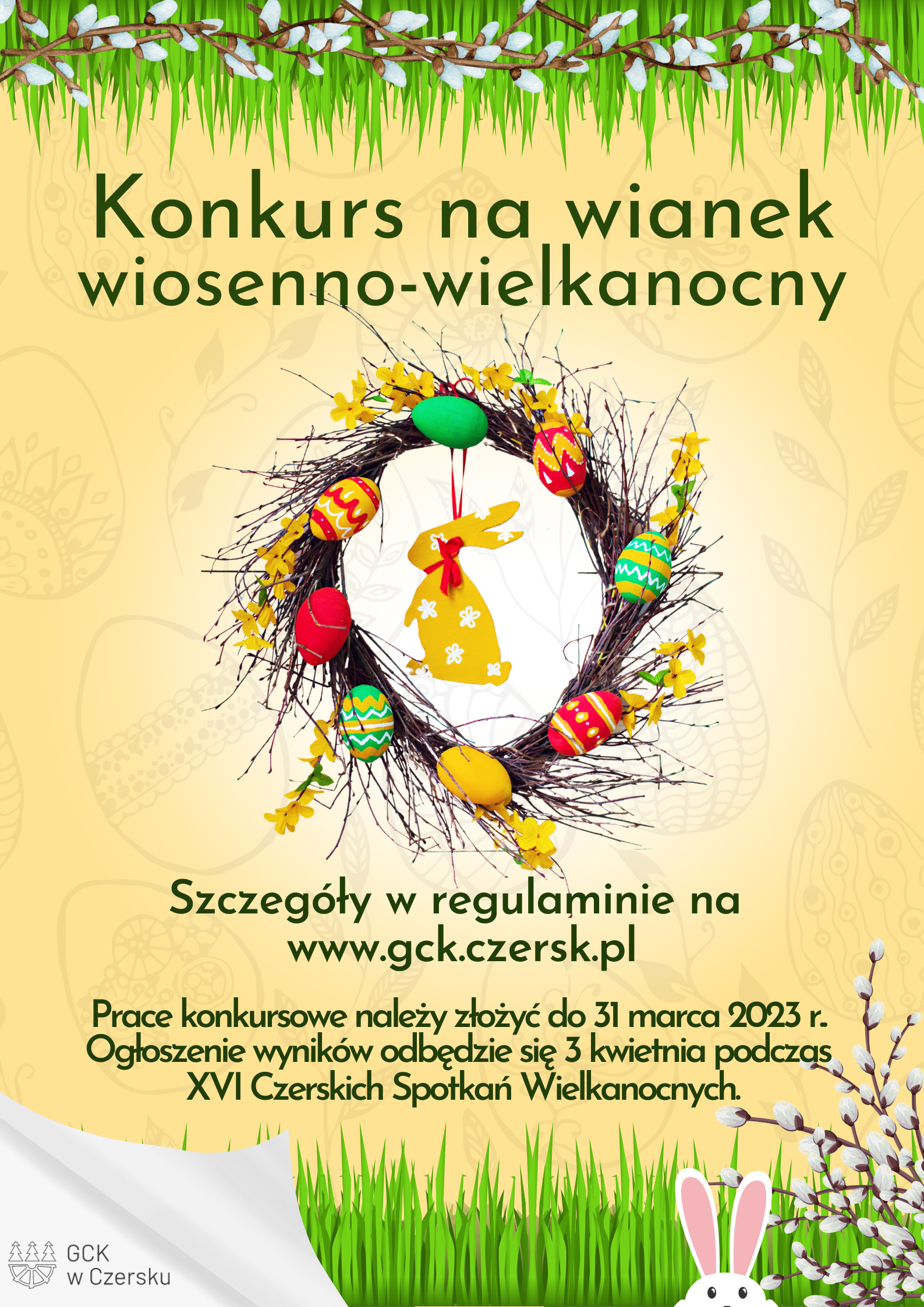 konkurs, wielkanoc, wianek, wiosna