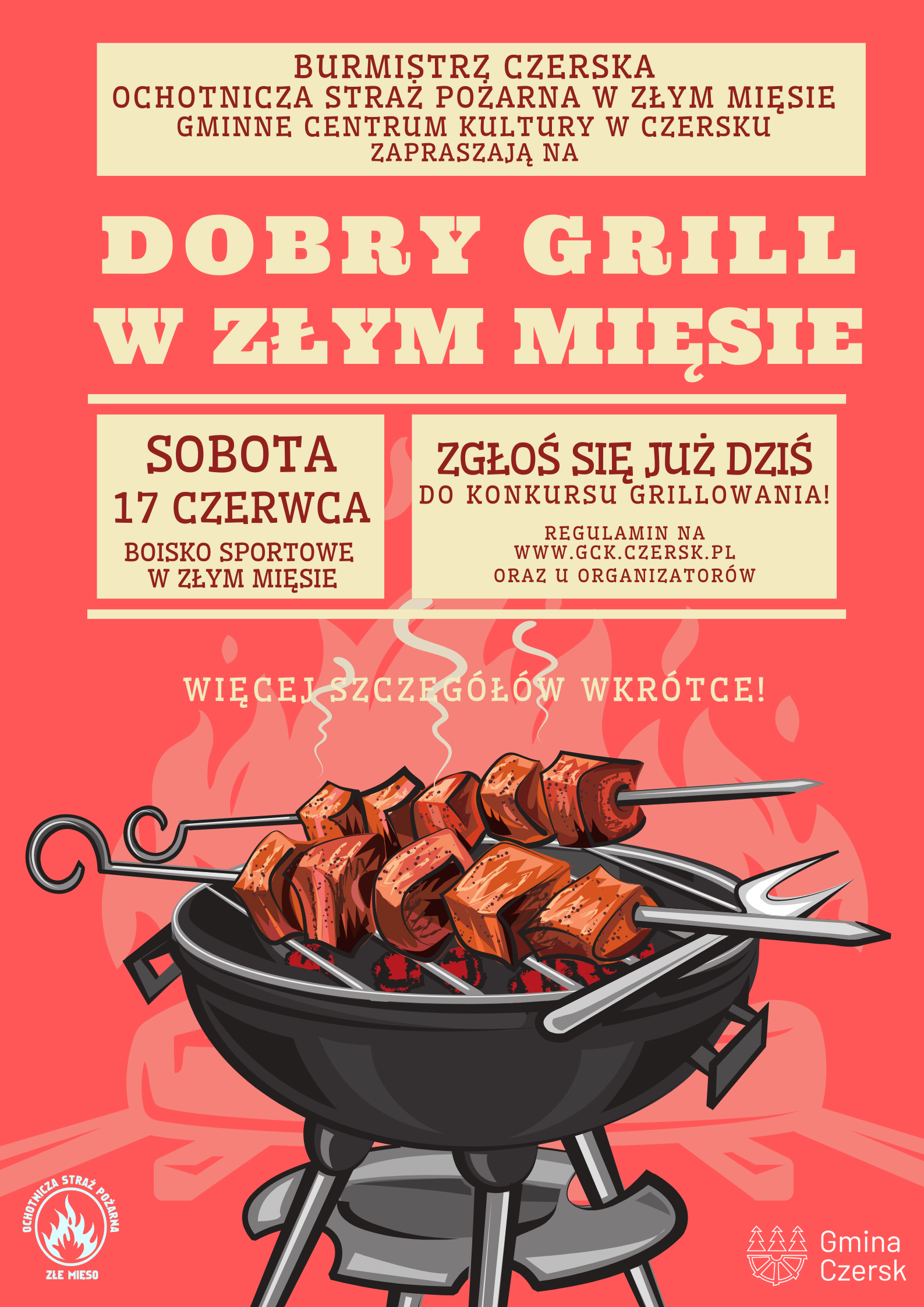 GRILL, KONKURS, ZAPROSZENIE