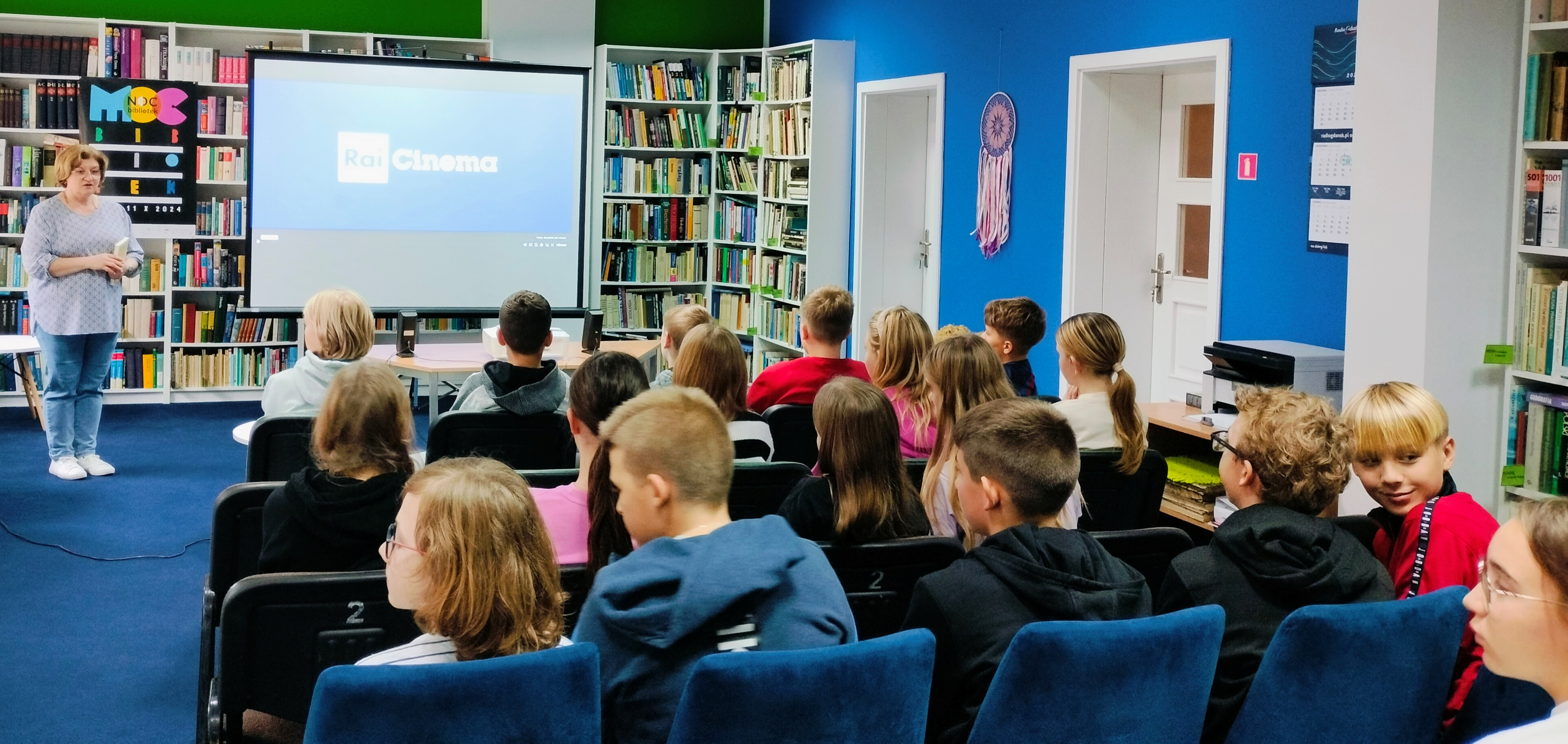 10. Noc Bibliotek pod hasłem „Moc bibliotek” w Bibliotece Publicznej w Czersku